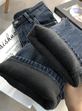 牛仔裤女2026年新款直筒牛仔裤女九分高腰黑色牛仔裤烟管裤