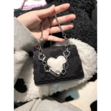 Небольшая сумка, брендовая небольшая сумка через плечо, дизайнерский черный маленький кошелек, коллекция 2023, премиум класс