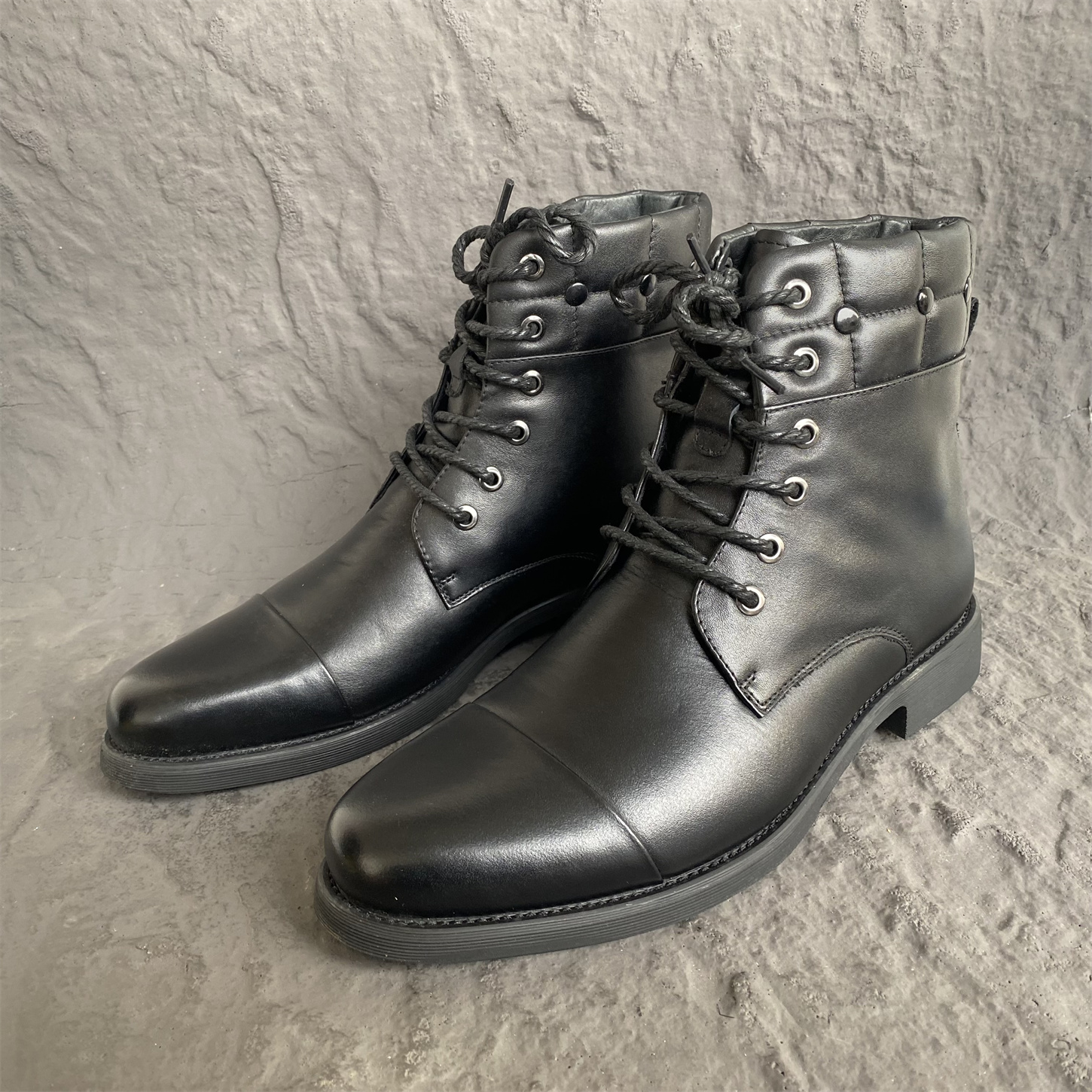 品牌撤柜男鞋真皮头层牛皮马丁靴