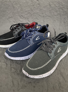 骆TUO动感正品休闲男鞋轻便休闲松糕跟运动低帮鞋户外透气断码鞋