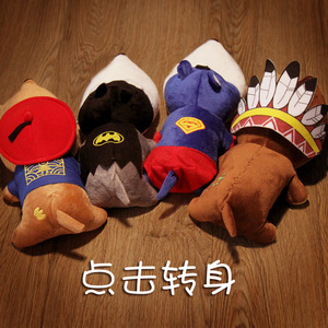 车载创意长嘴狗竹炭包汽车用卡通除味甲醛竹炭狗玩偶摆件车内饰品