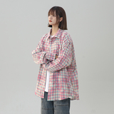 纯棉抖音品质休闲宽松衬衫外套618-CS555-P50控78女模，男装衬衫，星座618-1