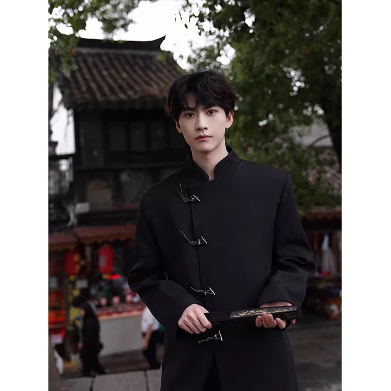 网图现货新中式风西装618-1-XZ01-P90控118,男装西服套装,星座618-1