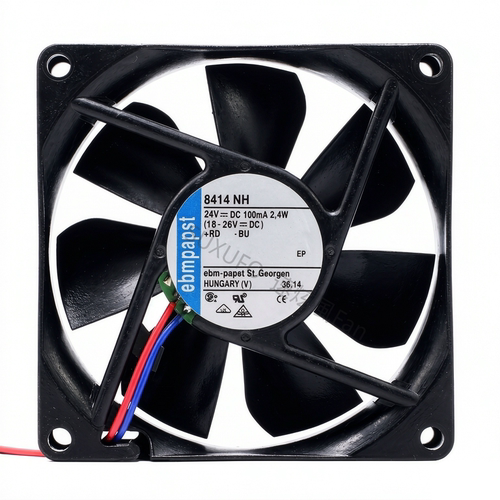 全新ebmpapst 8025 8414 NH 24V 2.4W 8CM 0.10A 变频器风机 风扇