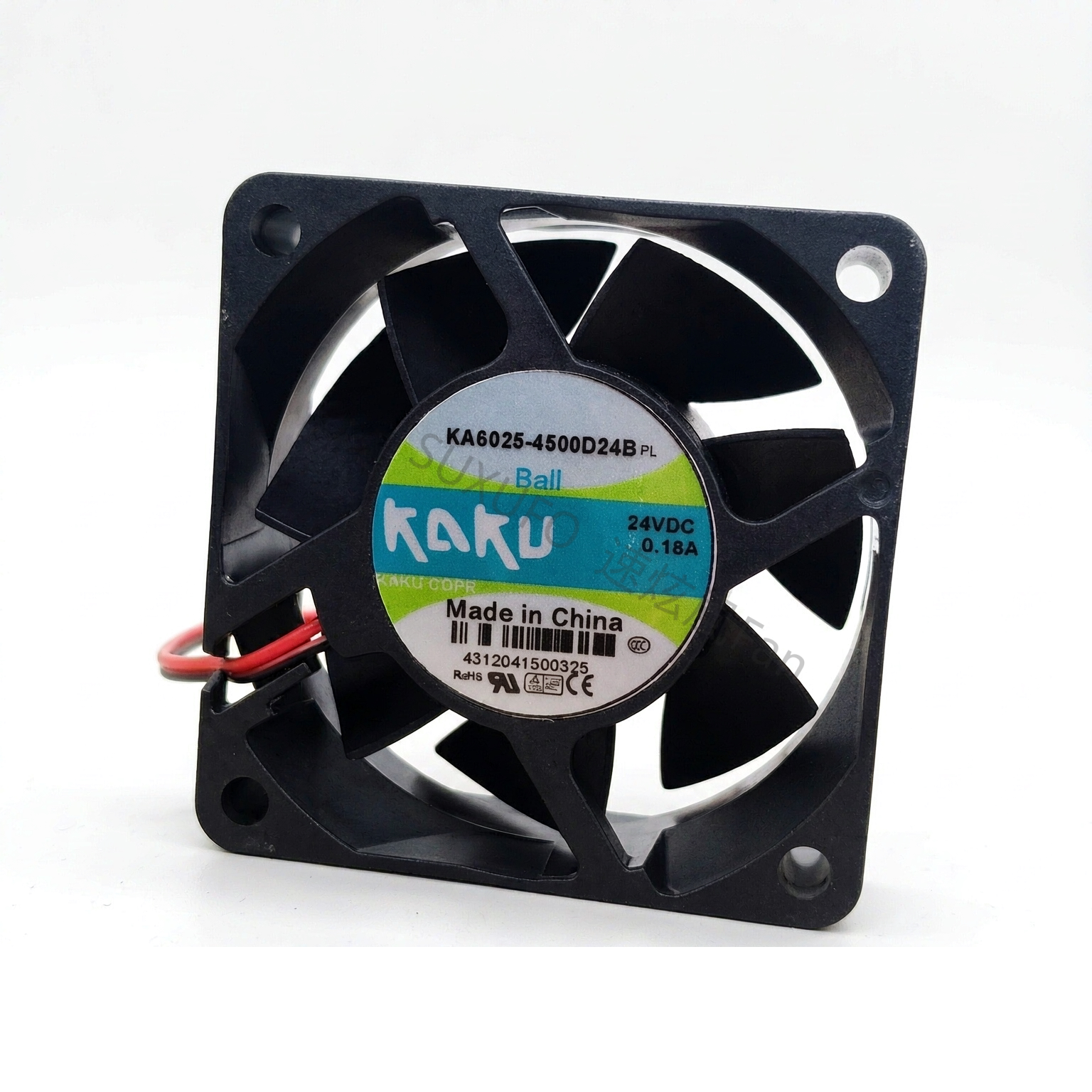 全新卡固KA6025-4500D24BPL 24V 0.18 A6025 6厘米变频器散热风扇