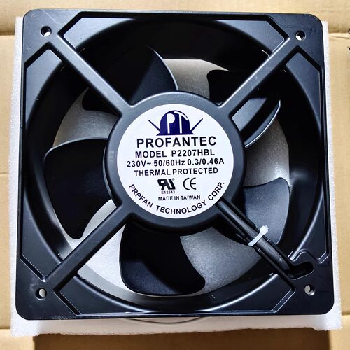 全新原装 PROFANTEC P2207HBL 230V 0.46A 20572 20.5cm 散热风扇