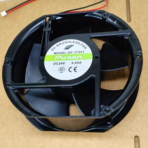 全新Pusen DF-17251 DC24V 0.65A 17.2cm厘米 椭圆形直流风机风扇