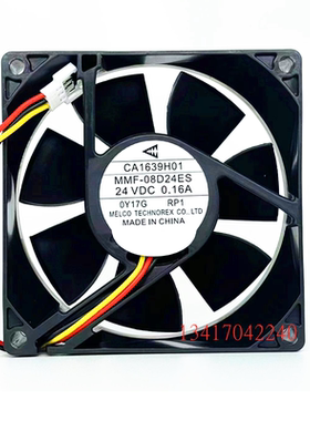 全新 MMF-08D24ES CA1639H01 24V 0.16A RP1 8025 变频器散热风扇