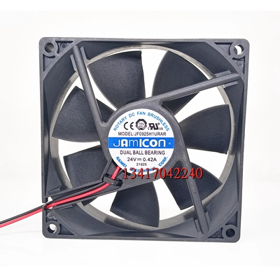 全新Jamicon JF0925H1URAR 9225 9.2cm 12V 0.42A 干衣机散热风扇