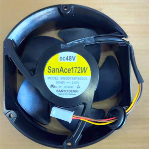 全新原装三洋SanAce172W 9WG5748P5G003 DC48V 2.91A防水散热风扇