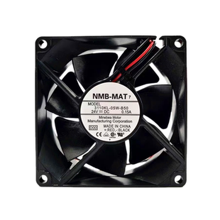 全新NMB 3110KL-05W-B50 8025 8厘米cm 24V 0.15A 变频器散热风扇