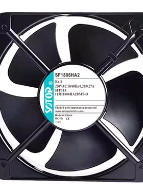 全新顶源SOTOP SF1806HA2/1/3 110v 220v 380v18060 机柜轴流风机