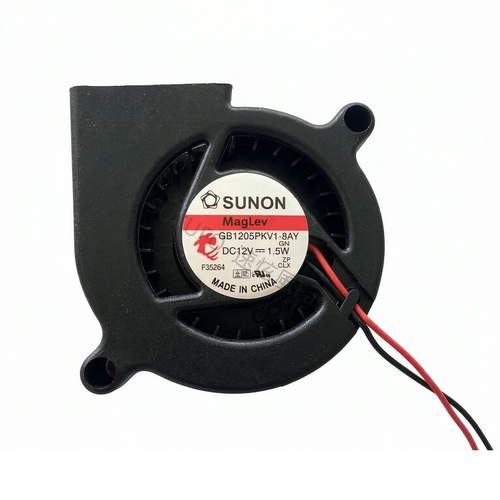 全新SUNON 5020 GB1205PKV1-8AY 12V 1.5W涡轮鼓风机舞台灯光风扇