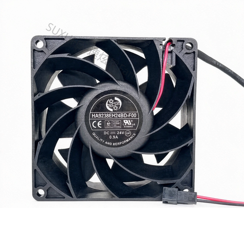 全新 HA9238EH24BD-F00 9238 9.2CM厘米 变频器散热风扇 24V 0.9A