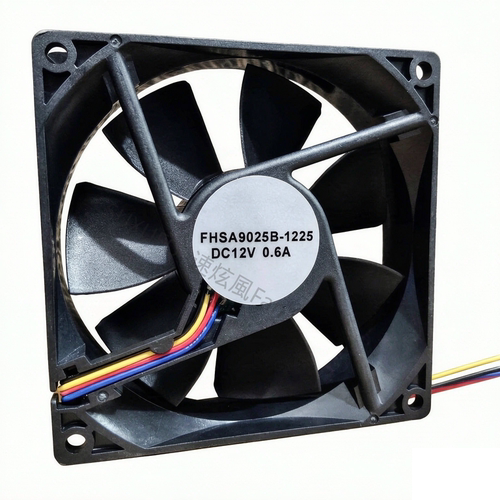 全新 FHSA9025B-1225 DC12V 0.6A 9cm厘米 机箱电脑CPU散热器风扇