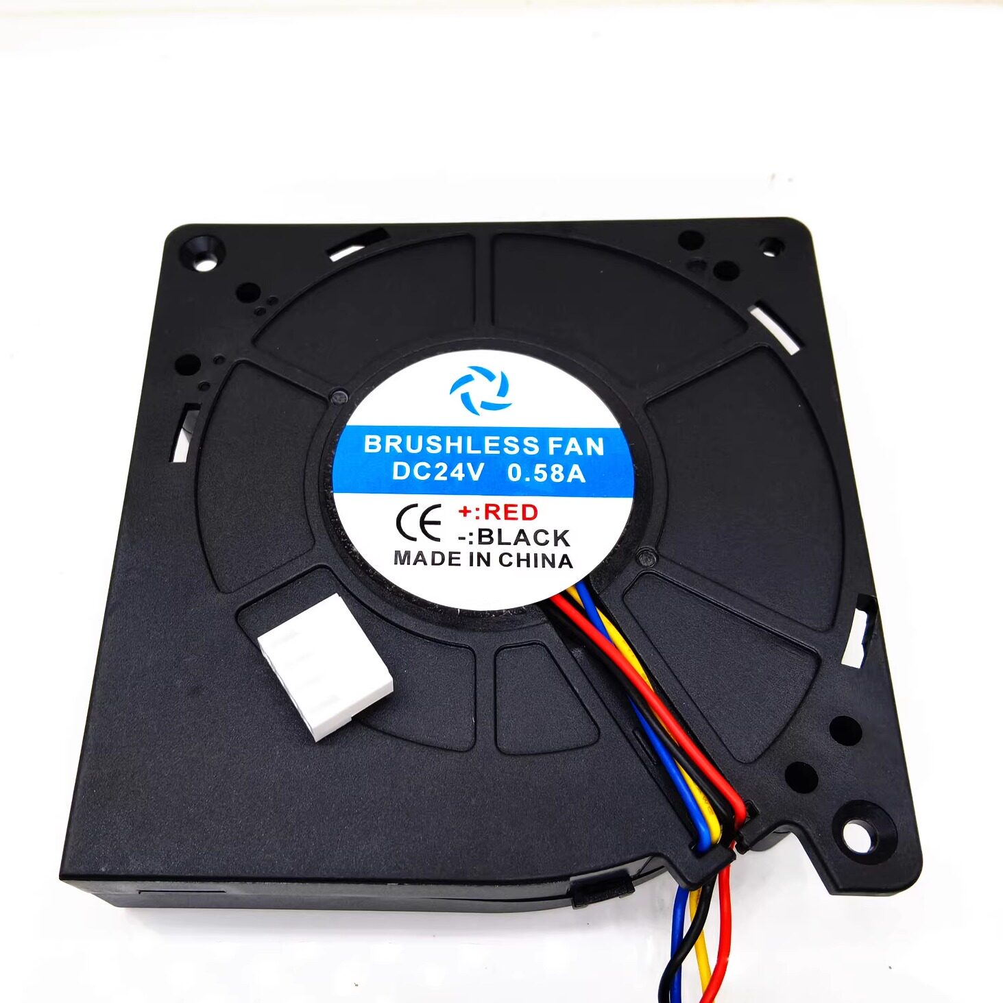 全新 BRUSHLESS FAN DC24V 0.58A 直流涡轮机 鼓风机 4线调速风扇