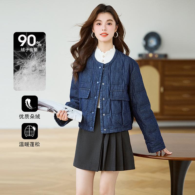 3S女装独特别致短羽绒外套