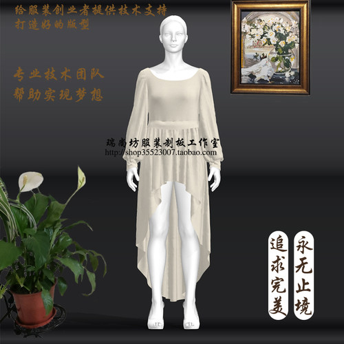 服装打版纸样代客制版打板女装男装童装et打版推板白胚成衣制作