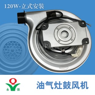 永强CZR38炉灶离心式 鼓风机120W油气灶炉头节能灶猛火灶助燃引风
