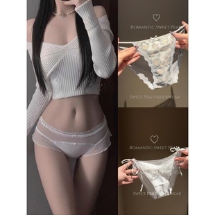 不 退换！*《曼城旧事》蕾丝缎面纯棉女士内裤