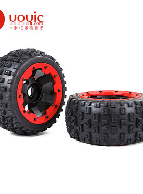 若凡HPI KM赛亚Rovan Baja 5B 后轮 二代 荒地胎总成 850791