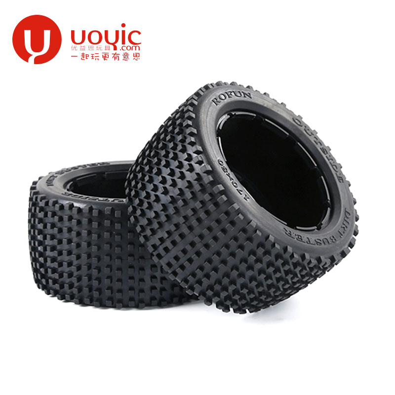 若凡 HPI赛亚KM Rovan Baja 小钉胎皮 越野胎 场地胎 66225