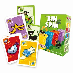 正品以色列foxmind垃圾分类小能手纸牌益智玩具策略亲子桌游6岁+