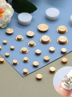 迷你美甲DIY旋转轴小轴承手机壳旋转配饰滴胶饰品配件 多用旋转轴