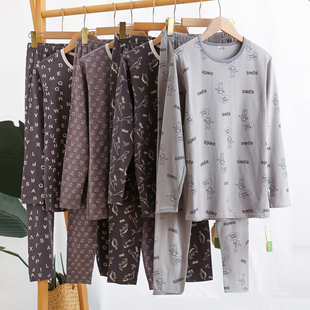 纯棉线衣线裤 男童秋衣秋裤 大童棉毛套超软 儿童内衣套装 2025秋新款