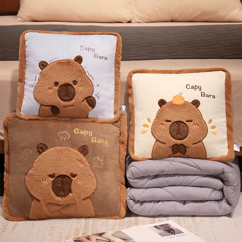 卡通抱枕被子两用二合一午休汽车折叠车用枕头办公室午睡毯子靠枕,居家布艺,抱枕被,淘宝优惠券,粉丝福利购,淘宝优惠卷