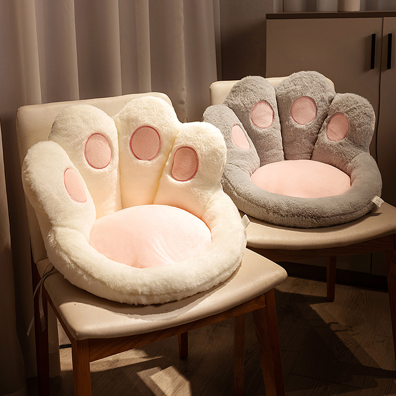 冬季毛绒加厚久坐屁垫