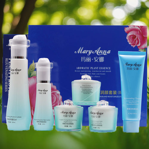 正品玛丽安娜植物精萃润颜蛋白青春定格五合一十青春定格蛋白水六
