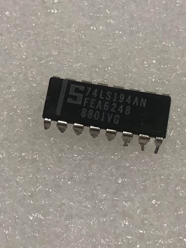 SN74LS194AN 直插DIP-16 解码器/驱动器 兼容 HD74LS194AP
