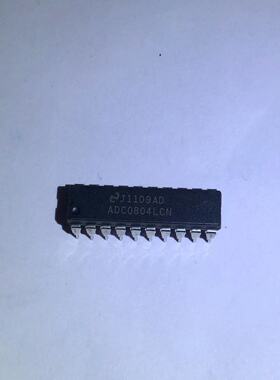 现货热卖  ADC0804 ADC0804LCN 8位CMOS逐次比较型A/D转换器 直插