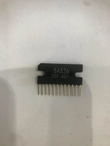 双声道音频功率放大器芯片IC BA536 全新原装正品 直插 ZIP-12