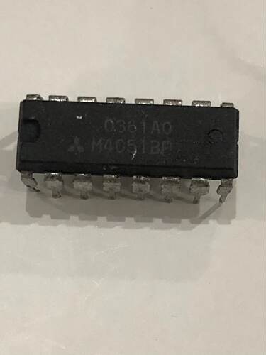 M4051BP DIP16 专业电子元器件一站式配单 M4051BP DIP16