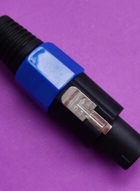 SPEAKON NL4FC 音响音箱 专业 插头 音响线接头卡侬头 卡龙头单个