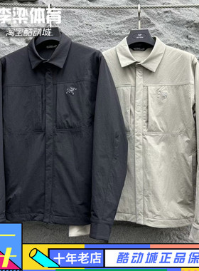 Arcteryx始祖鸟 Cronin Insulated 防风防水工装翻领夹克棉服外套