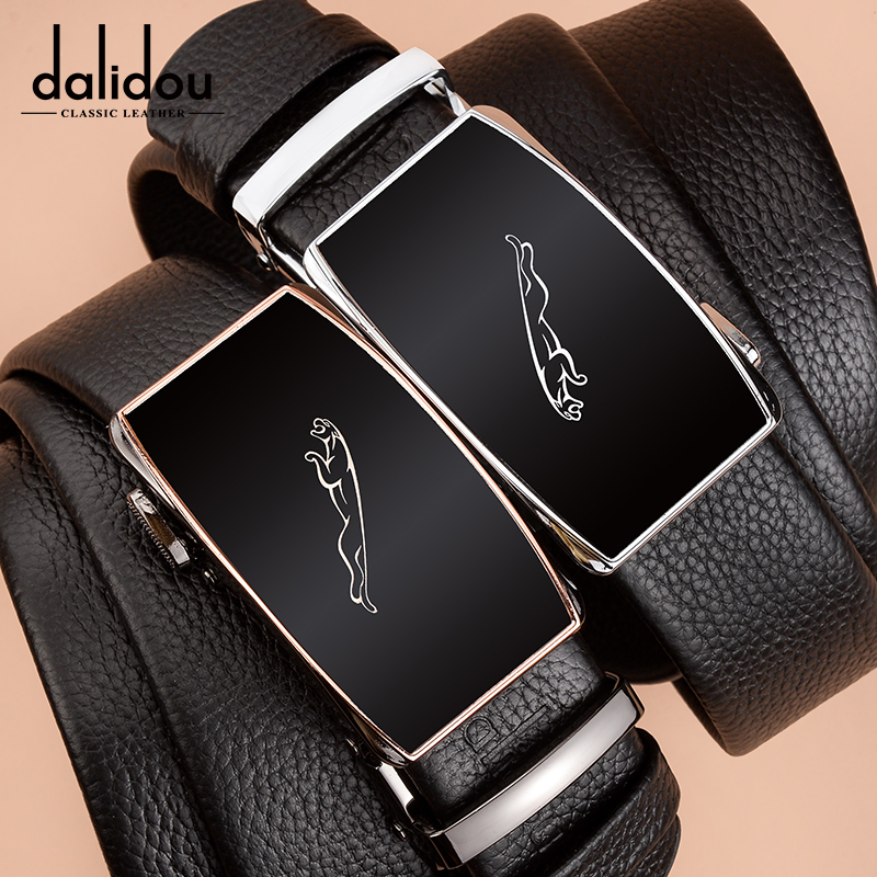 捷豹商务休闲风加长男士青年皮带