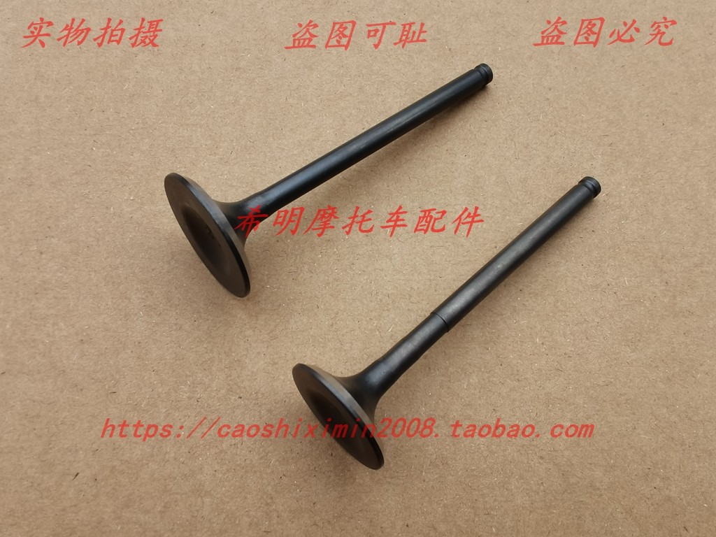 适用新大洲本田摩托车125T-35U+/125T-38D原装气门进排气门实物图