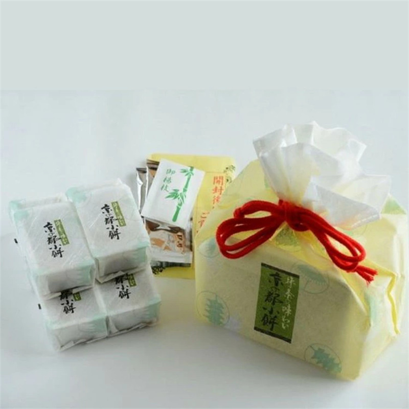 日本直邮 抹茶风味 京都小年糕 黑糖蜜 风味浓郁抹茶饼 5个装