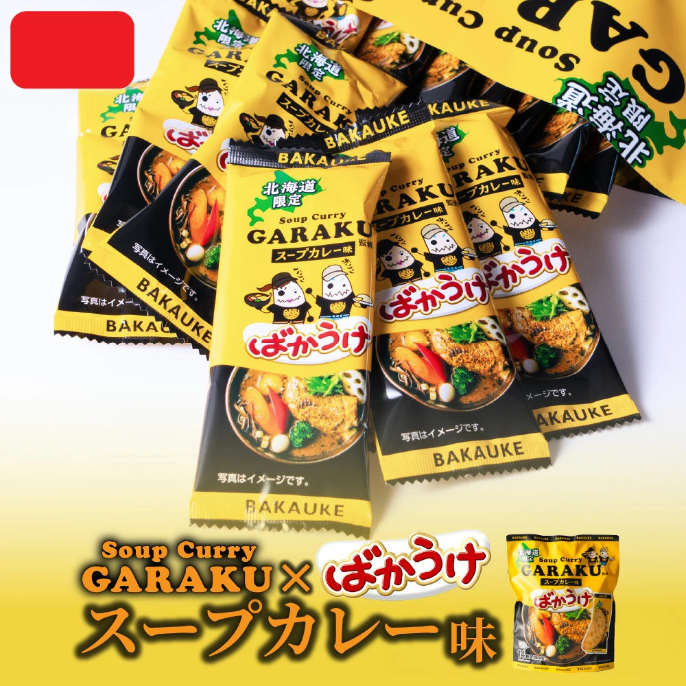 日本直邮 限定款GARAKU监修北海道咖喱味栗山仙贝