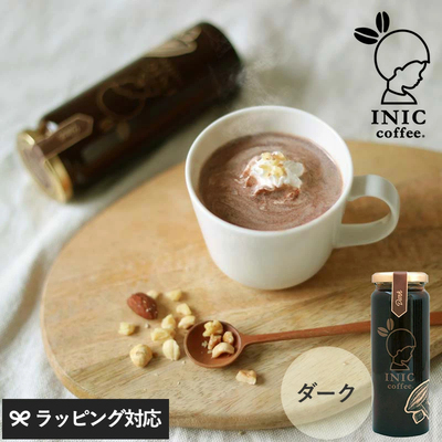 日本直邮INIC coffee饮用巧克力粉黑巧克力热巧克力 / 巧克力饮料