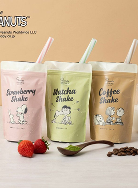 日本直邮INIC coffee 史努比饮品奶昔简单制作 充满季节感 5袋