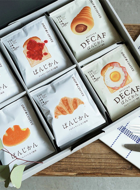 日本直邮TSUJIMOTO coffee辻本咖啡面包图案咖啡挂耳咖啡共30小包