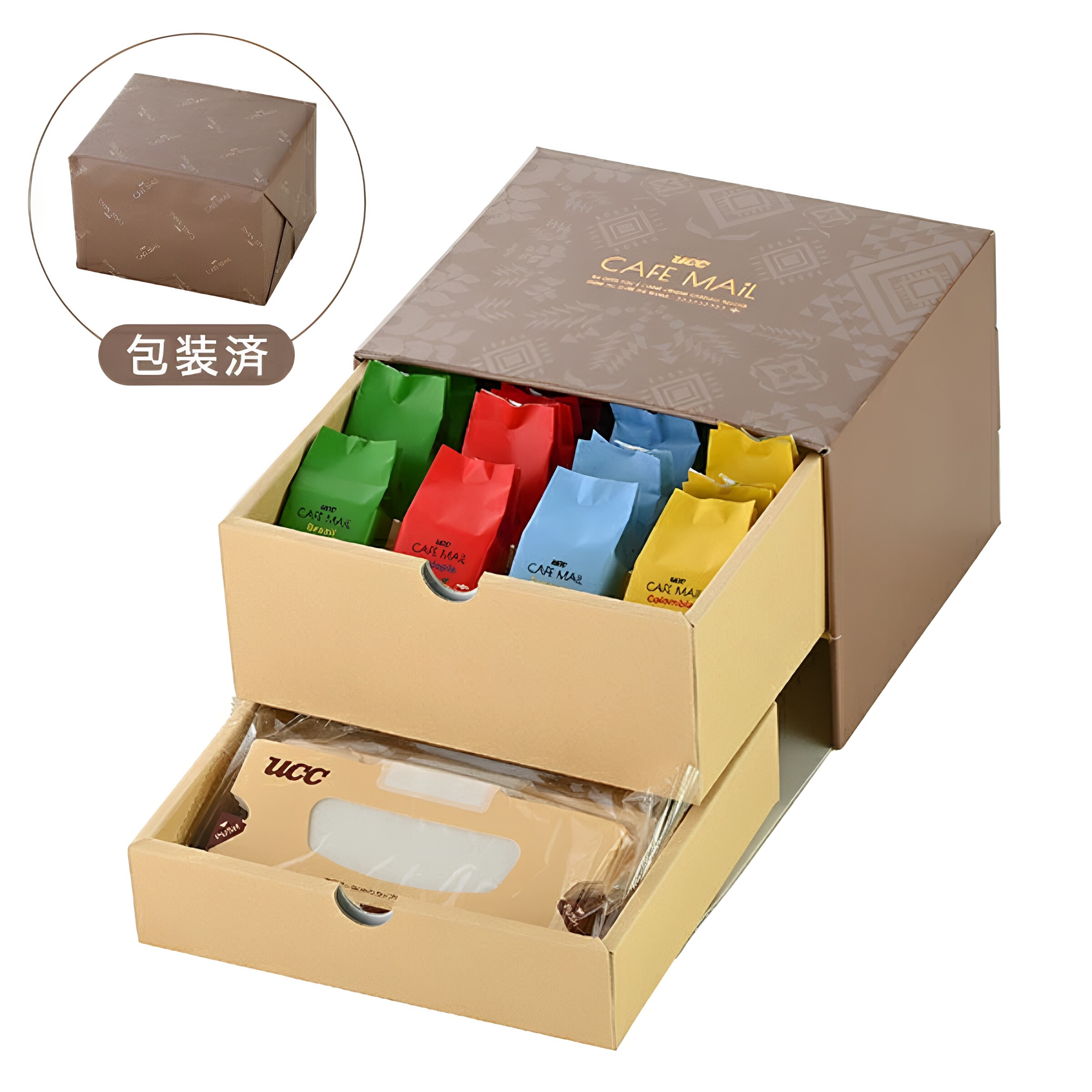 日本直邮UCC cafe mail咖啡邮件礼品挂耳咖啡滴滤式10g×20杯分
