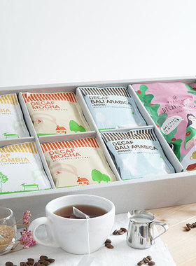 日本直邮 辻本咖啡TSUJIMOTO Coffee挂耳滴滤式咖啡红茶组合礼盒