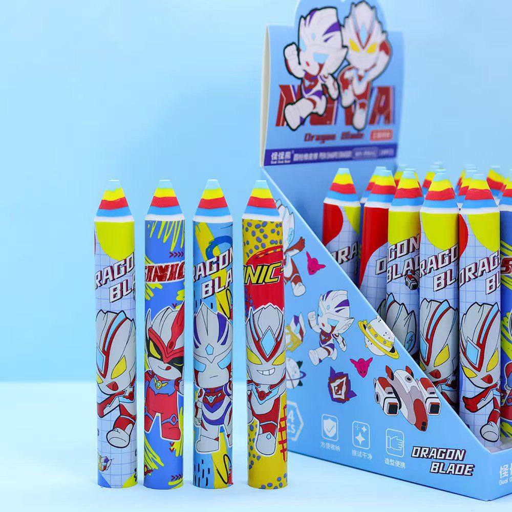 怪怪熊奥特曼超人卡通橡皮铅笔式彩虹橡皮擦长条大号橡皮学生用品,文具电教/文化用品/商务用品,橡皮,淘宝优惠券,粉丝福利购,淘宝优惠卷