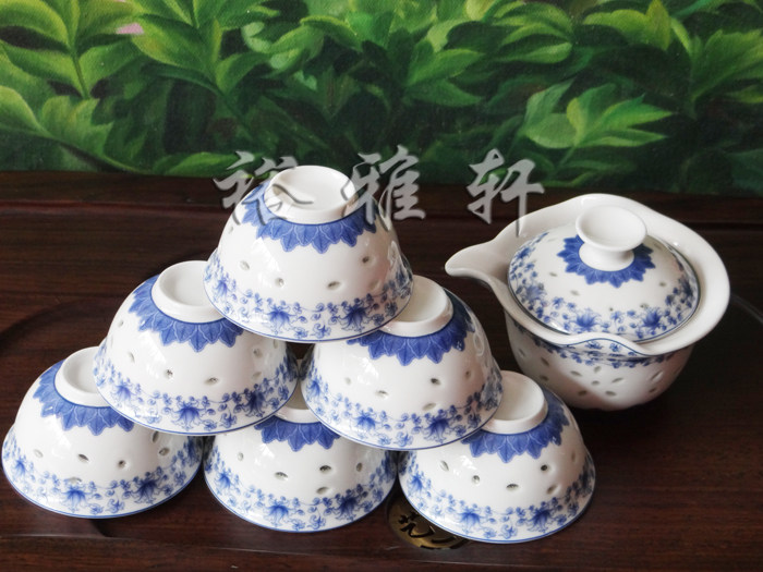 玲珑风如意功夫茶具多款包邮图片