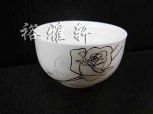 雅轩　功夫茶杯/一枝独秀鼓形杯/品茗杯/玫瑰花鼓形杯